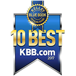 2017 Kelley Blue Book 10 Best Award